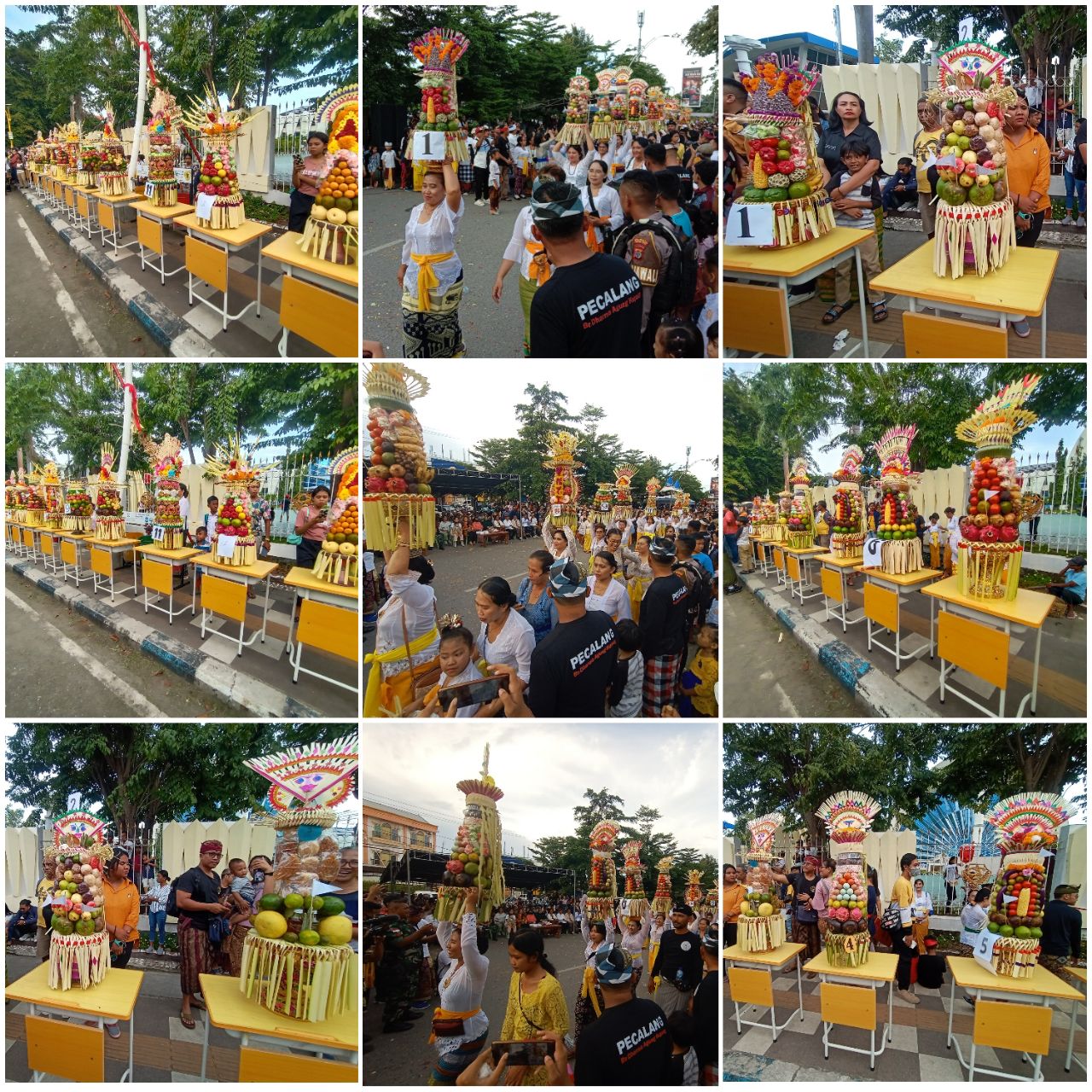 Pawai Gebogan Hindukupang NTT