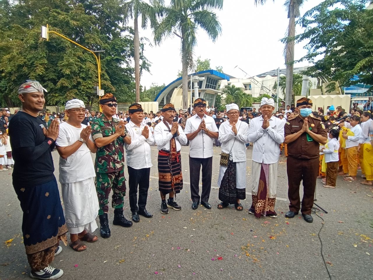 Tawur Kasanga Nyepi Hindukupang NTT