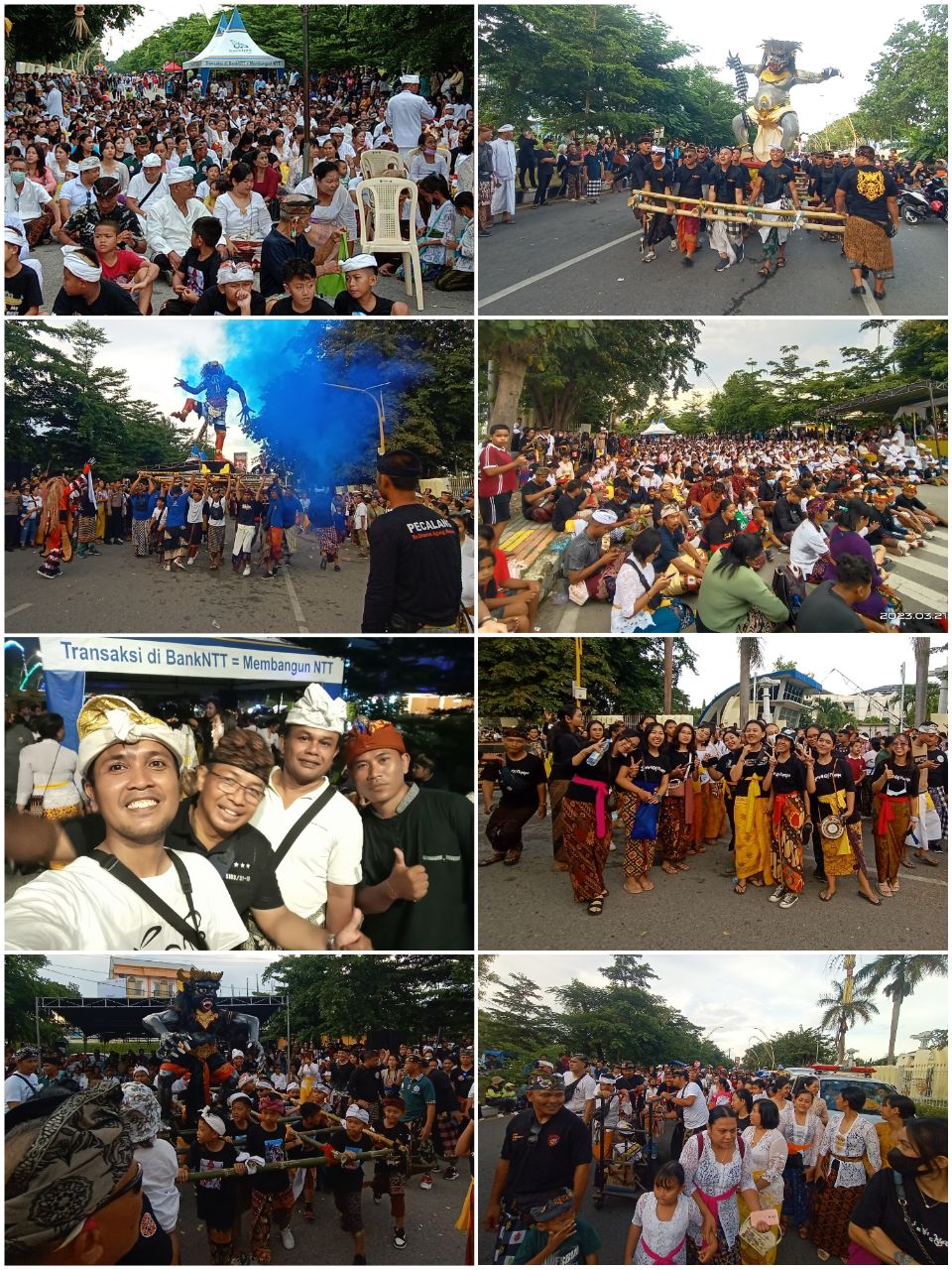 pawai ogoh ogoh hindukupang ntt11