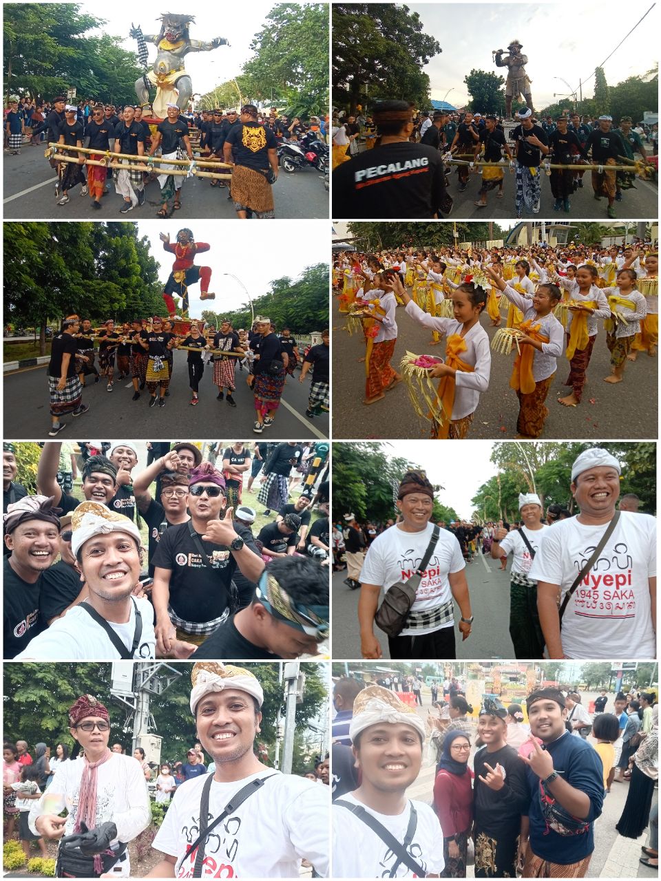 pawai ogoh ogoh hindukupang ntt12