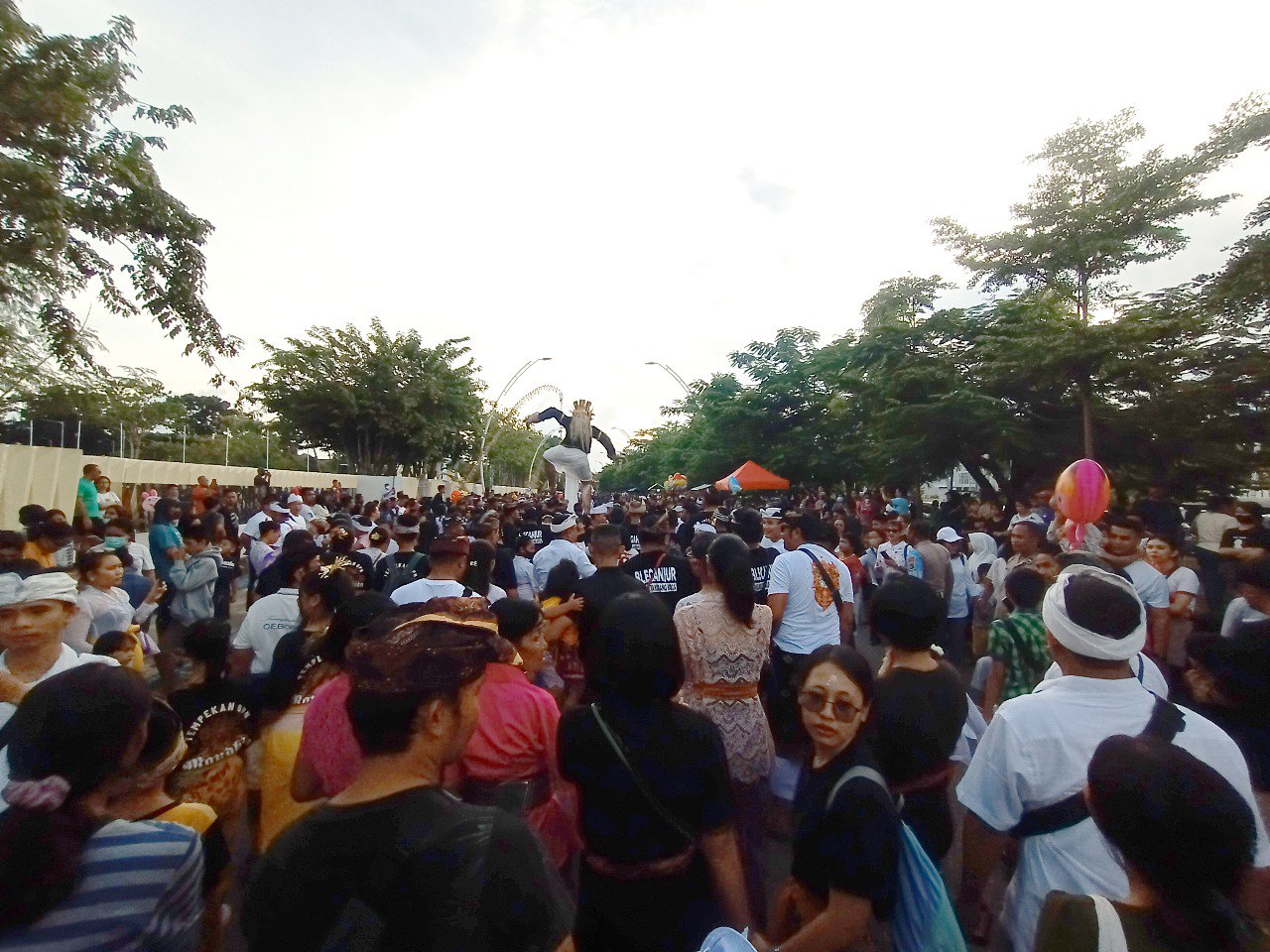 pawai ogoh ogoh hindukupang ntt15