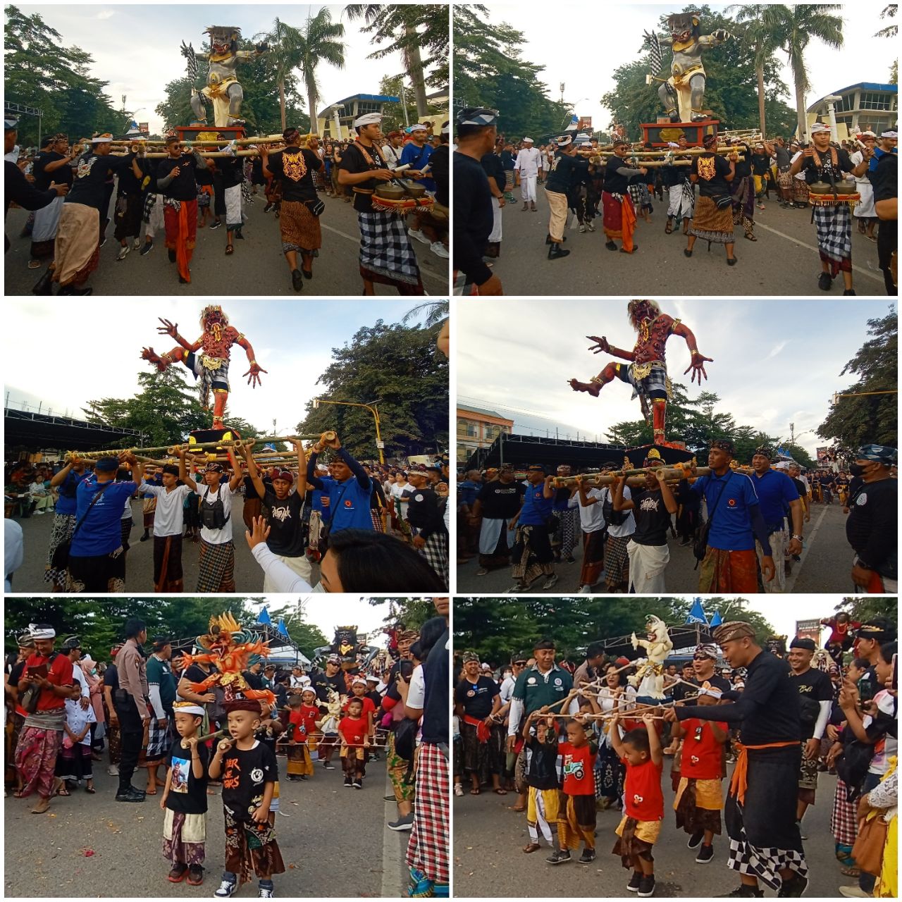 pawai ogoh ogoh hindukupang ntt3