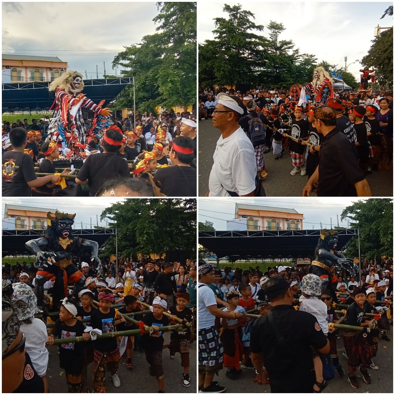 pawai ogoh ogoh hindukupang ntt4