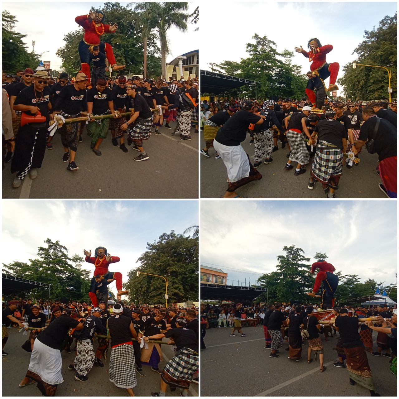 pawai ogoh ogoh hindukupang ntt5
