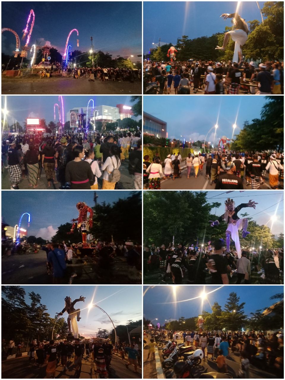 pawai ogoh ogoh hindukupang ntt8