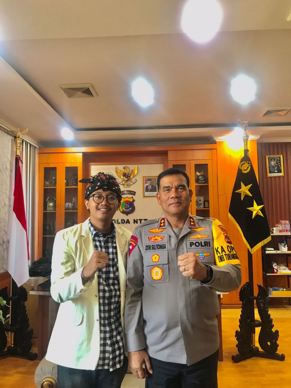 PD KMHDI NTT dan Kapolda NTT