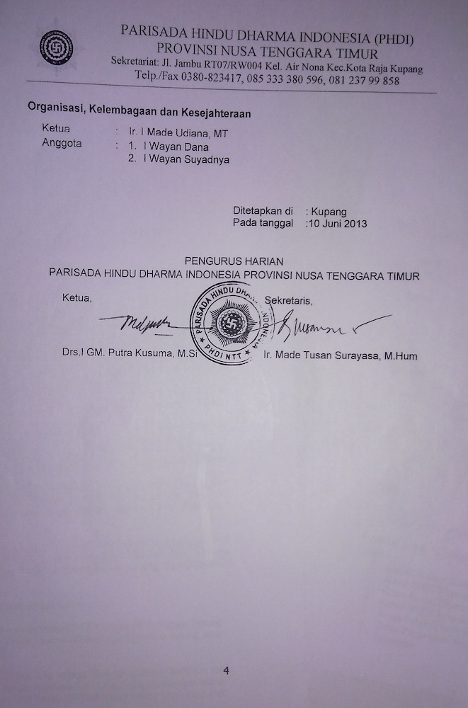 SK PHDI Kabupaten Kupang4