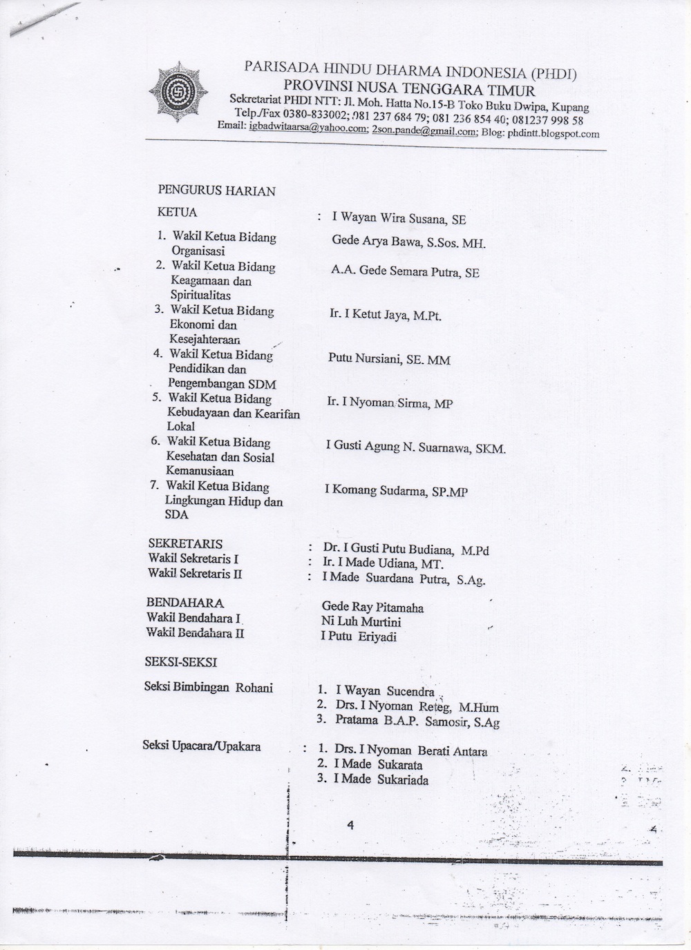 SK PHDI Kota Kupang4