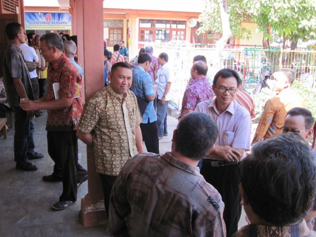 Persiapan Ngaben Massal